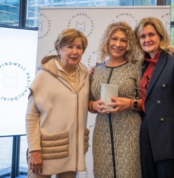 Ribárszki Valéria bv. százados - MentalCare Awards díj