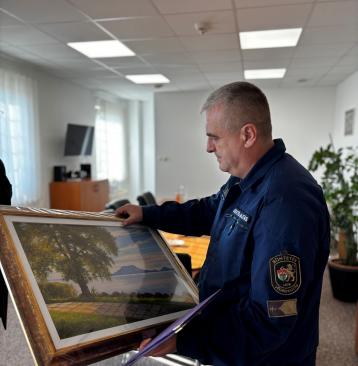 50. születésnapjára különleges belügyminiszteri elismerésben részesült kollégánk