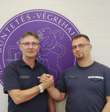 Kovács Lajos bv. főtörzsőrmester és Kovács Lajos bv. őrnagy