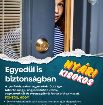 Nyári kisokos - Egyedül is biztonságban