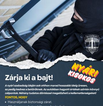 Nyári kisokos-Zárja ki a bajt!