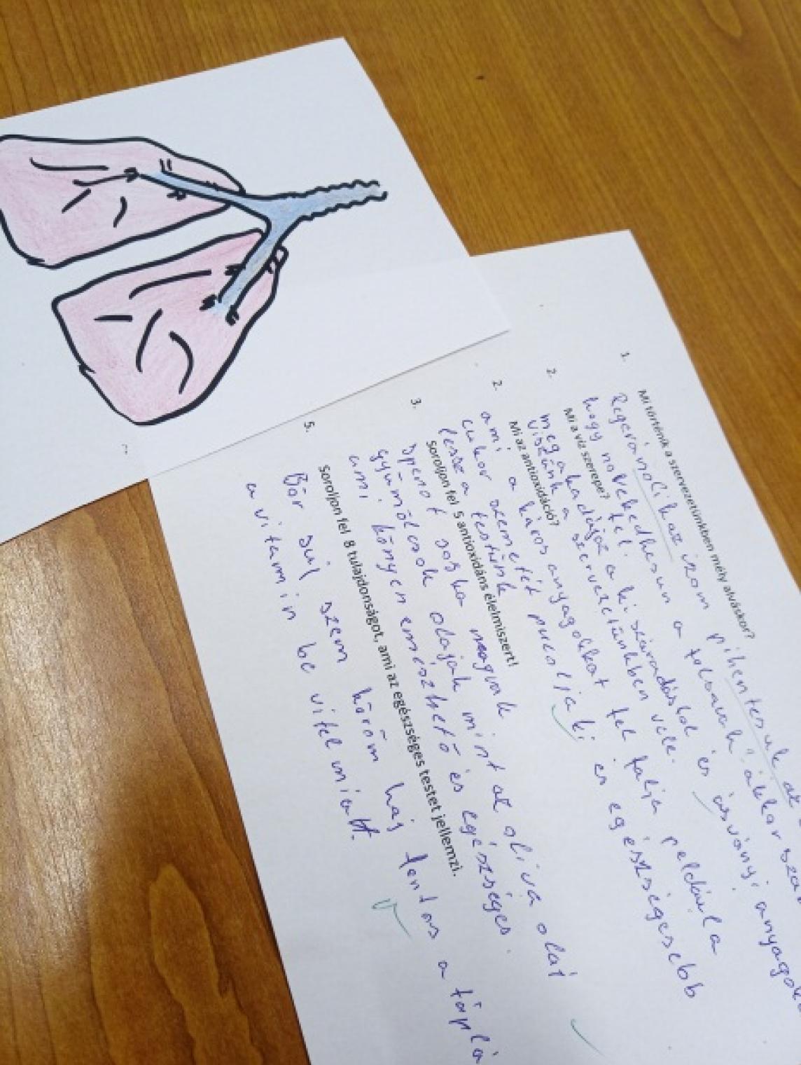 Egészséges életmód csoportfoglalkozás 