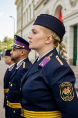 Felavatták az NKE-n 2024-ben végzett tiszteket - Fotó: BvOP
