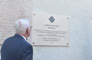 Kisfogház Emlékhely parcellakő és emléktábla átadás 