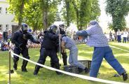 Rendőrség által szervezett gyereknapon jártunk