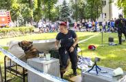 Rendőrség által szervezett gyereknapon jártunk