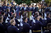 Felavatták az NKE-n 2024-ben végzett tiszteket - Fotó: BvOP