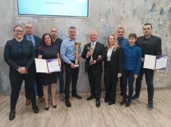 Az I.Agglomeráció két intézete, Sopronkőhida és Szombathely delegációja az eredményhirdetésen