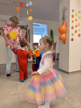 A Szombathelyi Országos Büntetés-végrehajtási Intézet munkahelyi bölcsődéjének farsangi mulatsága