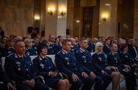Szent Adorján napi ünnepség a Belügyminisztériumban Fotó: BVOP