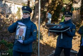 Végső búcsút vettünk Dr. Ormossy Attila ny. bv. ezredestől a Pestszentlőrinci temetőben