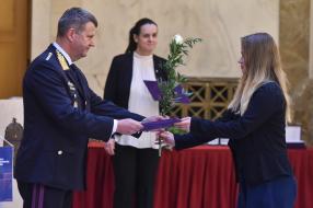 Szabó Zsófia Ágnes, a Szombathelyi Országos Büntetés-végrehajtási Intézet kollégája