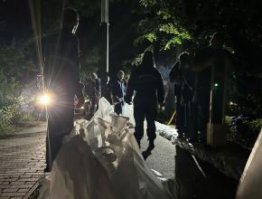  A Margit- szigetet védték a szegedi felügyelők András Zsolt bv. főtörzsőrmester felvétele