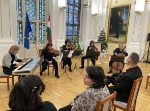 Adventi hangversenyt adtak a Csillagbörtönben a Király-König Péter Zeneiskola művésztanárai