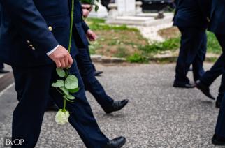 Katonai tiszteletadás mellett vettek végső búcsút a fővárosi Farkasréti temetőben Dr. Tari Ferenc ny. bv. altábornagytól