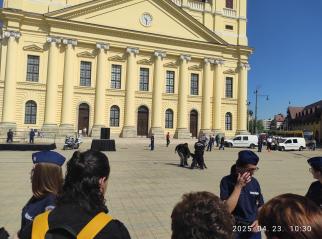 A Hajdú-Bihar Vármegyei Büntetés-végrehajtási Intézet is részt vett a rendőrség napján