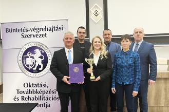 Büntetés-végrehajtási Szervezet 2024. évi országos sportversenyeinek összesítő pontszerző bajnoksága eredményhirdetése