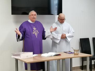 Utoljára celebrált a szolnoki börtönlelkész - Fotó: Jász-Nagykun-Szolnok Vármegyei Bv Intézet 