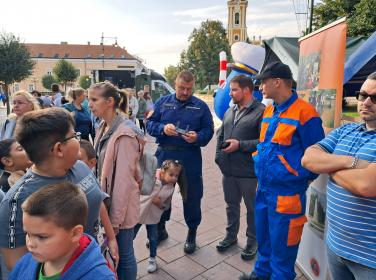 fotó: Sátoraljaújhelyi Fegyház és Börtön - Nagy József bv. főtörzsőrmester drónbemutatója