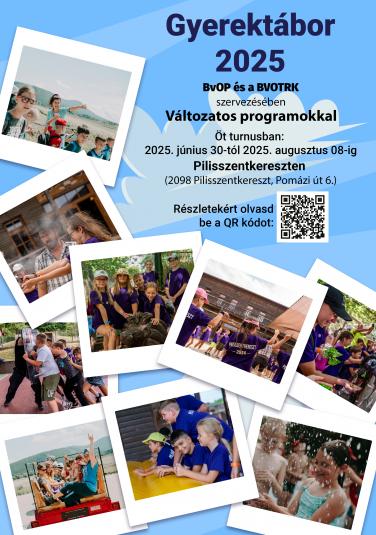 Elindult a jelentkezés a nyári gyermektáborra!