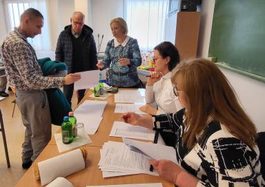 Babai Róbert az elsők között vizsgázott 