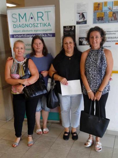 fotó: Sátoraljaújhelyi Fegyház és Börtön - kolléganőink a szűrés után