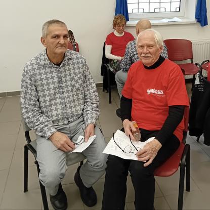 Mécses Szeretetszolgálat munkatársai Sopronkőhidán