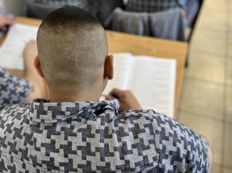 A rácsok mögött is zajlik az érettségi