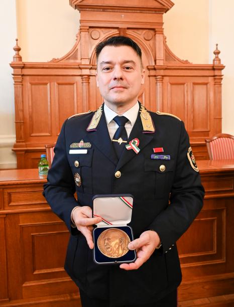 Nyima Tamás bv. dandártábornok 2018 januárjától 2024 novemberéig volt a szombathelyi börtön parancsnoka