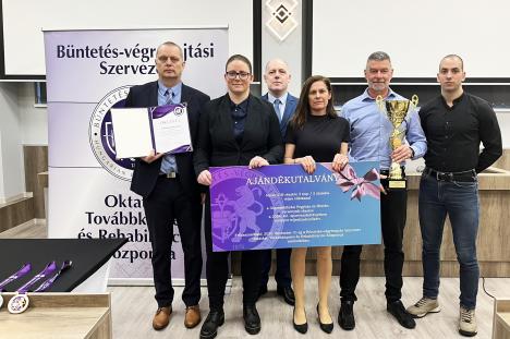 Büntetés-végrehajtási Szervezet 2024. évi országos sportversenyeinek összesítő pontszerző bajnoksága eredményhirdetése