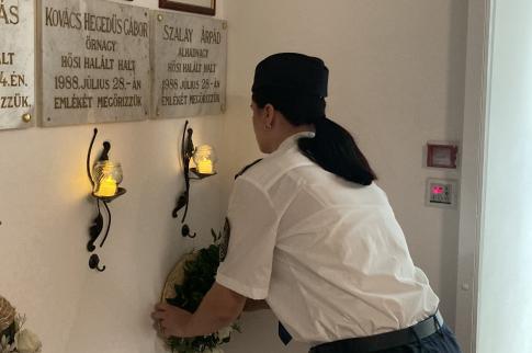 A bútorgyári tűz áldozataira emlékeztek Szegeden
