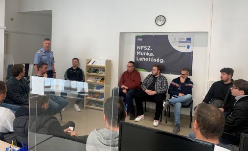 Toborzó napon járt kollégánk