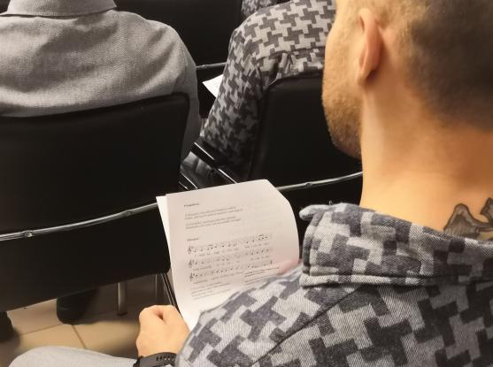 Imaláncot szervezett a veszprémi börtönlelkész - Fotó: Veszprém Vármegyei Bv. Intézet