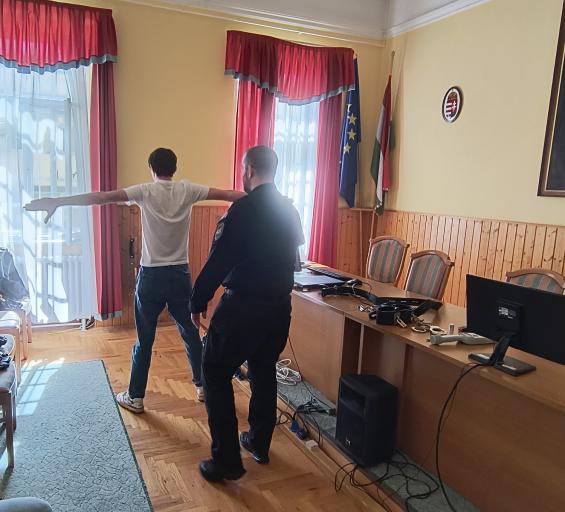 Középiskolások látogatása a Kalocsai Fegyház és Börtönben