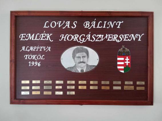 fotó: SFB - Lovas Bálint Emlék Horgászverseny eredménytáblája