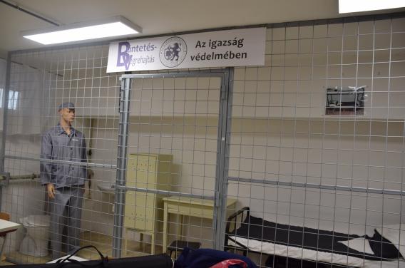 A rendvédelmi szakma népszerűsítése az iskolai szakmai napon