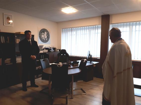 Az Úr áldását kérték az állománytagokra Nyíregyházán