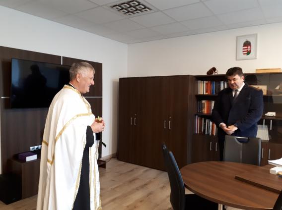 Az Úr áldását kérték az állománytagokra Nyíregyházán