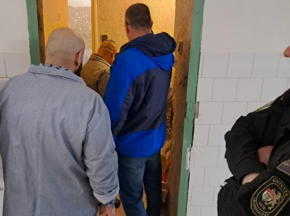 fotó: Sátoraljaújhelyi Fegyház és Börtön - burkoló gyakorlati képzés