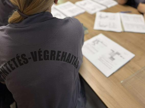A büntetés-végrehajtási szervezet bekapcsolódott 