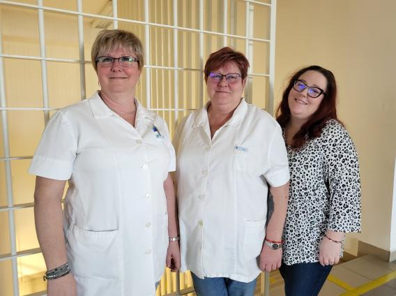Eszti és Krisztina 2008 óta dolgoznak a szombathelyi börtönben, Laura idén érkezett a Nyilvántartási Osztályra