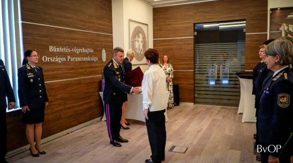 Jutalmazási ünnepség a BvOP-n