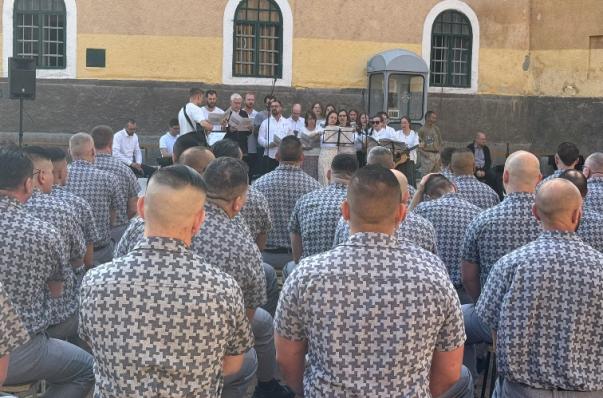 A börtönmisszió német csoportja ismét Balassagyarmaton járt