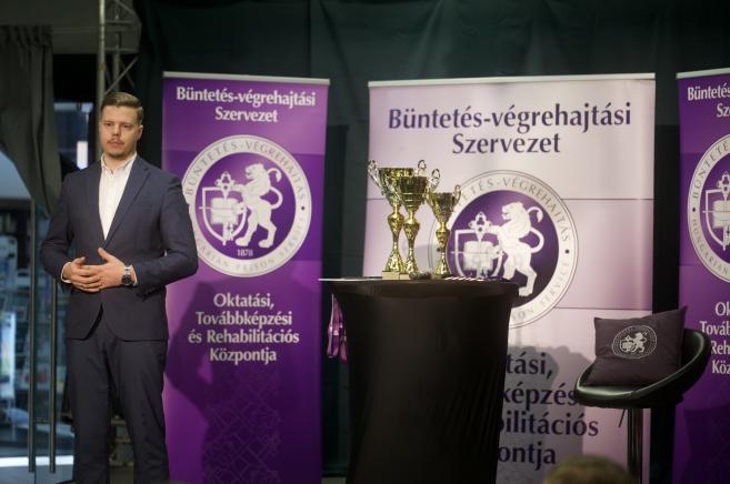 Gordos Tamás bv. őrnagy a BVOTRK megbízott igazgató-helyettese