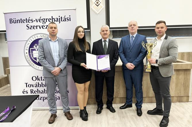 Büntetés-végrehajtási Szervezet 2024. évi országos sportversenyeinek összesítő pontszerző bajnoksága eredményhirdetése