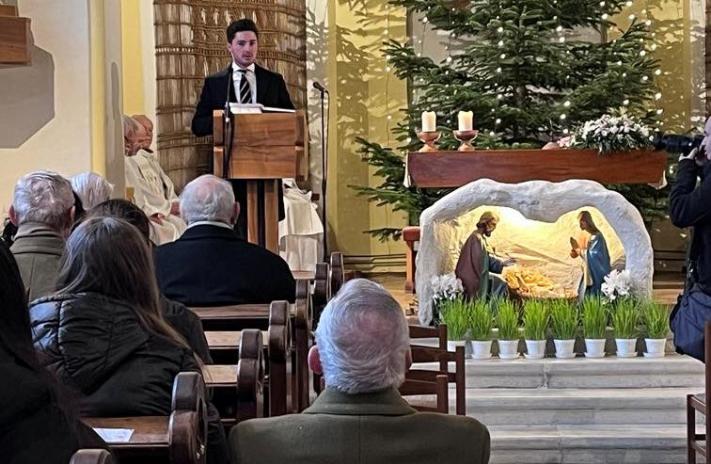 Németh László István a Recski Szövetség képviseletében mondott megemlékező beszédet