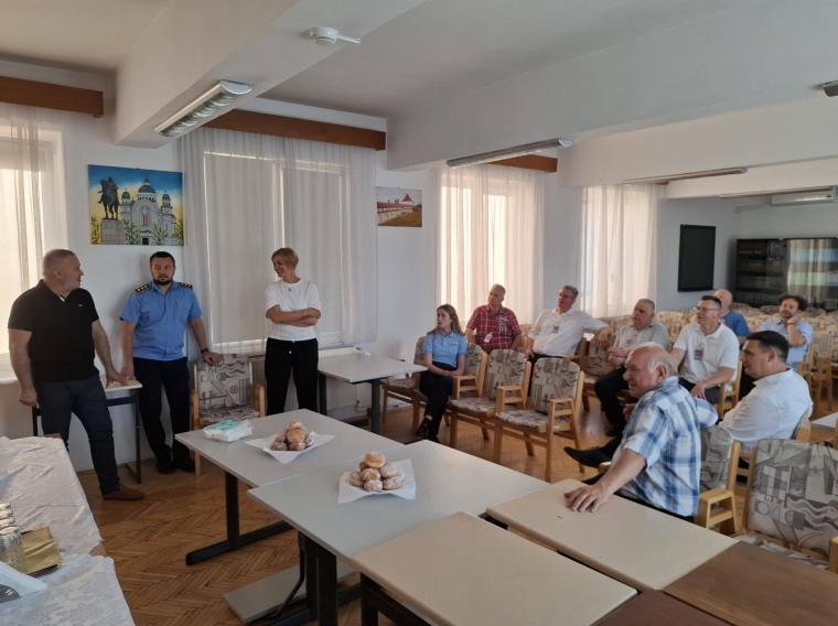 Református börtönlelkészek marosvásárhelyi tapasztalatcseréje (fotó: Penitenciarul Târgu Mureș)