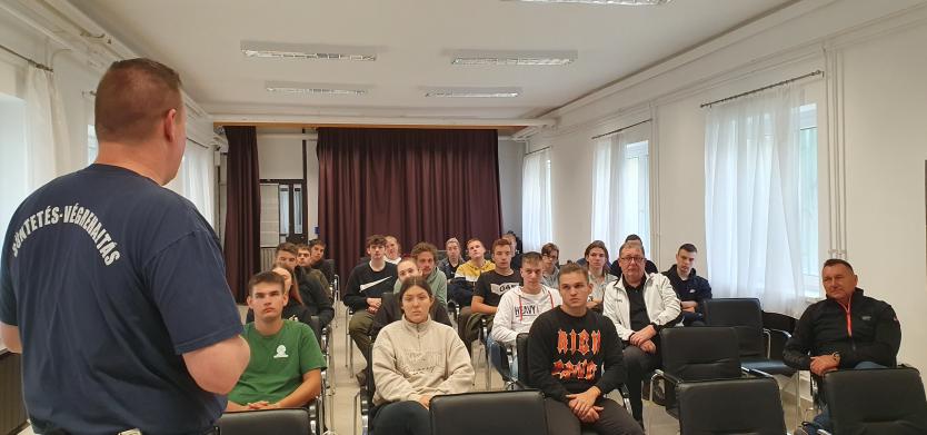 Iskolások intézetlátogatása Sopronkőhidán Fotó: HES