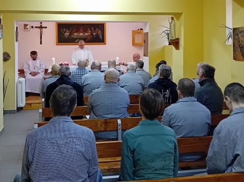 Utócursillos alkalom a Sopronkőhidai Fegyház és Börtönben  