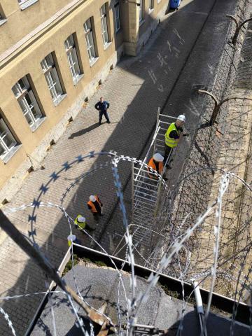 Fogvatartotti munkaerővel újult meg a bástyafal